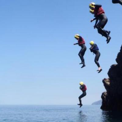 Active Escape coasteering north devon